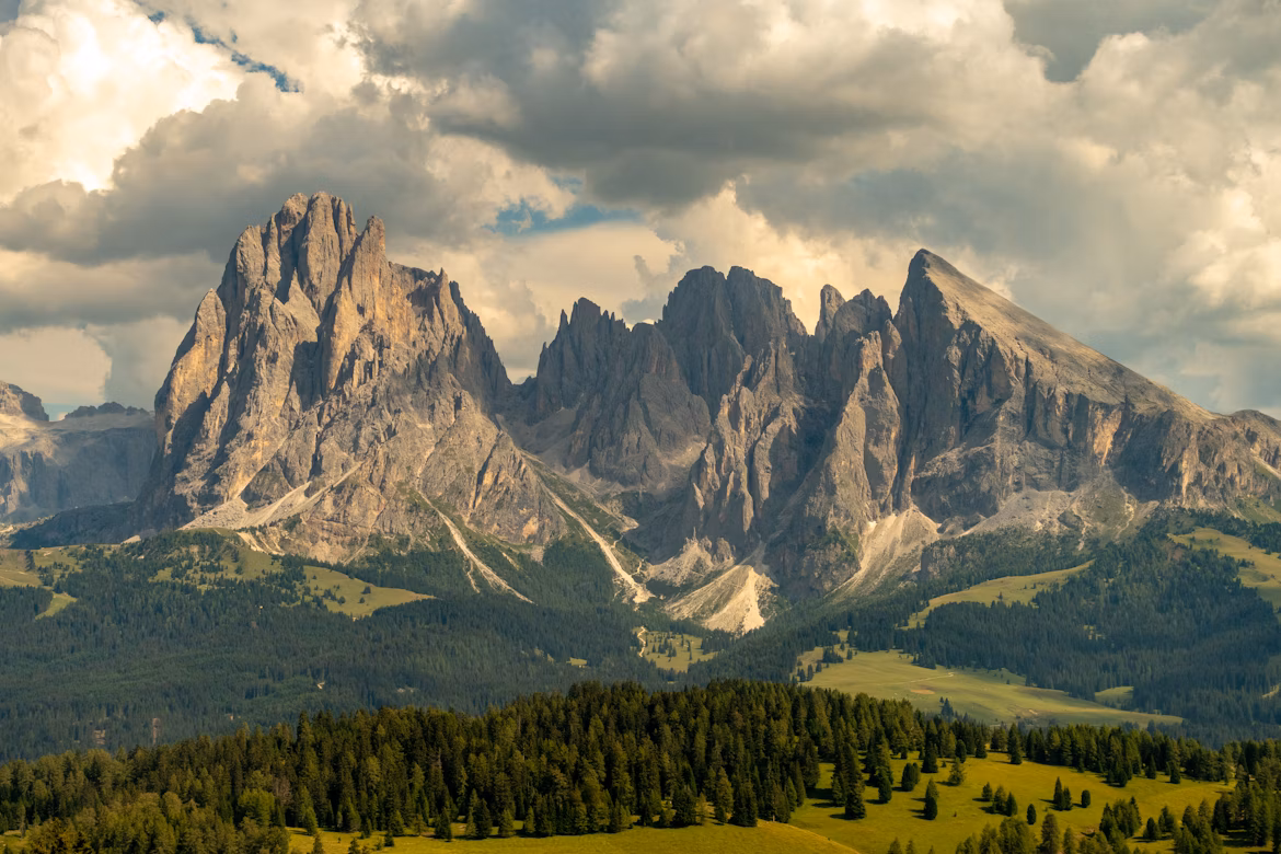 the Dolomites in South Tyrol in Italy