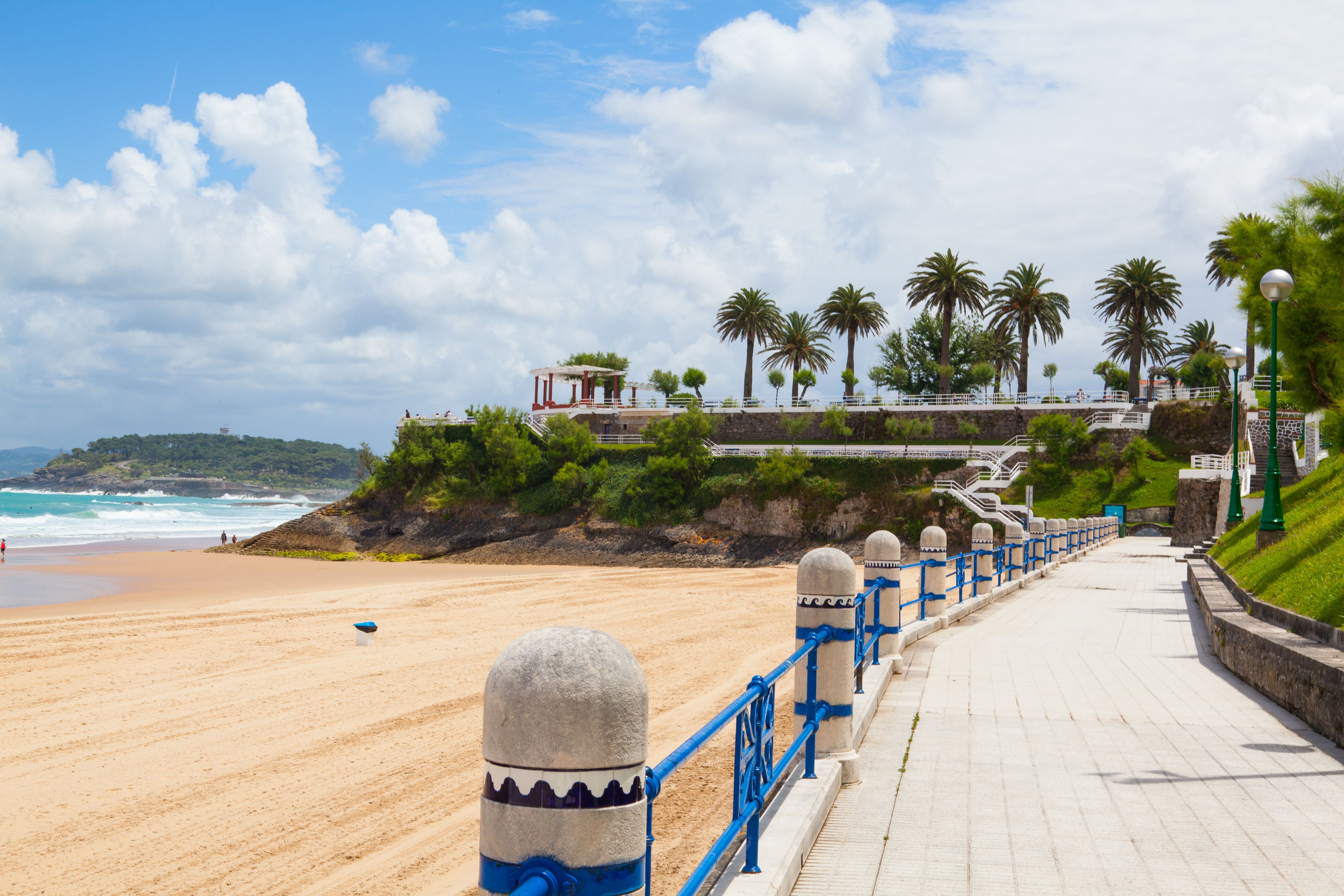 El Sardinero beach in Santander