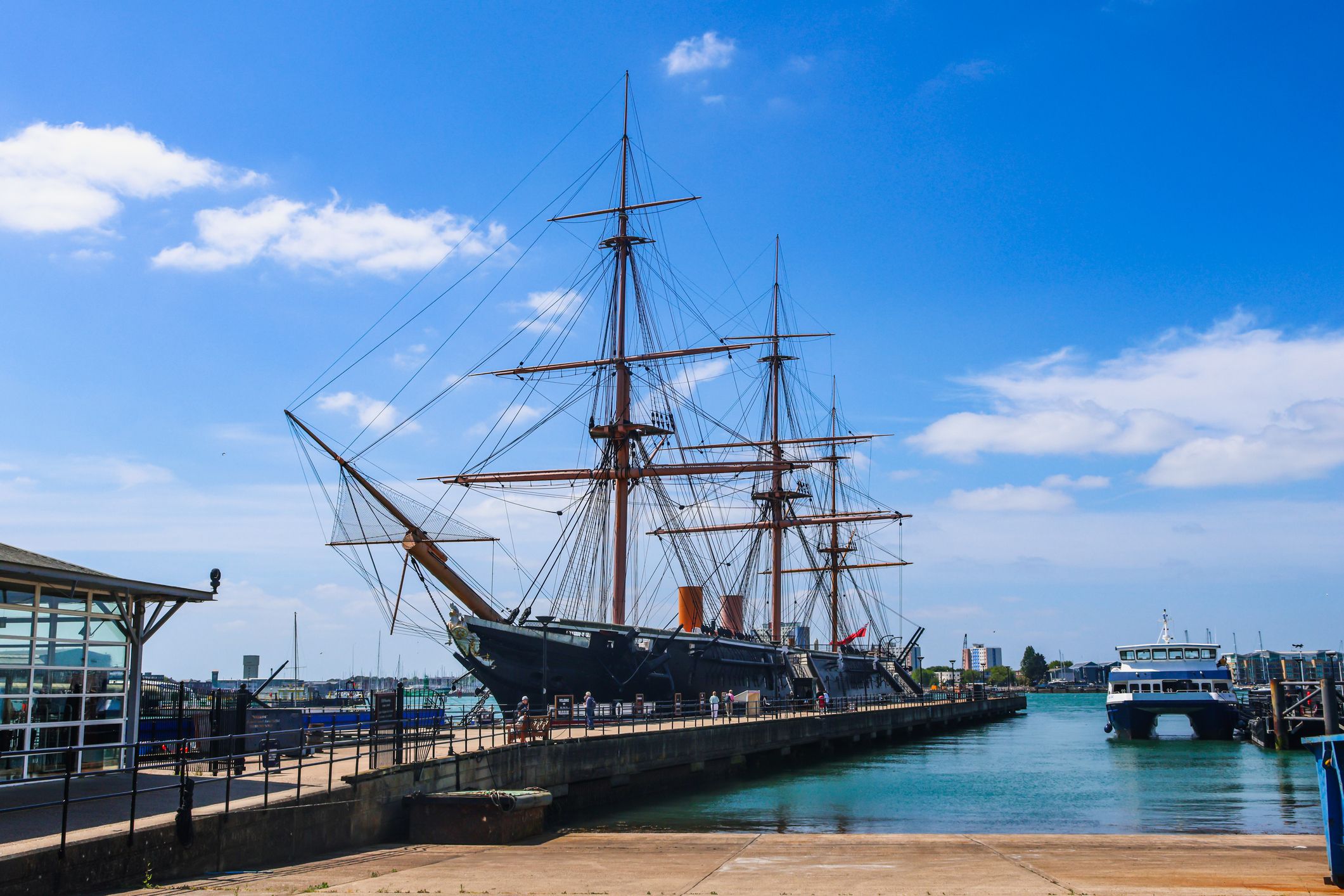 HMS Warrior Front