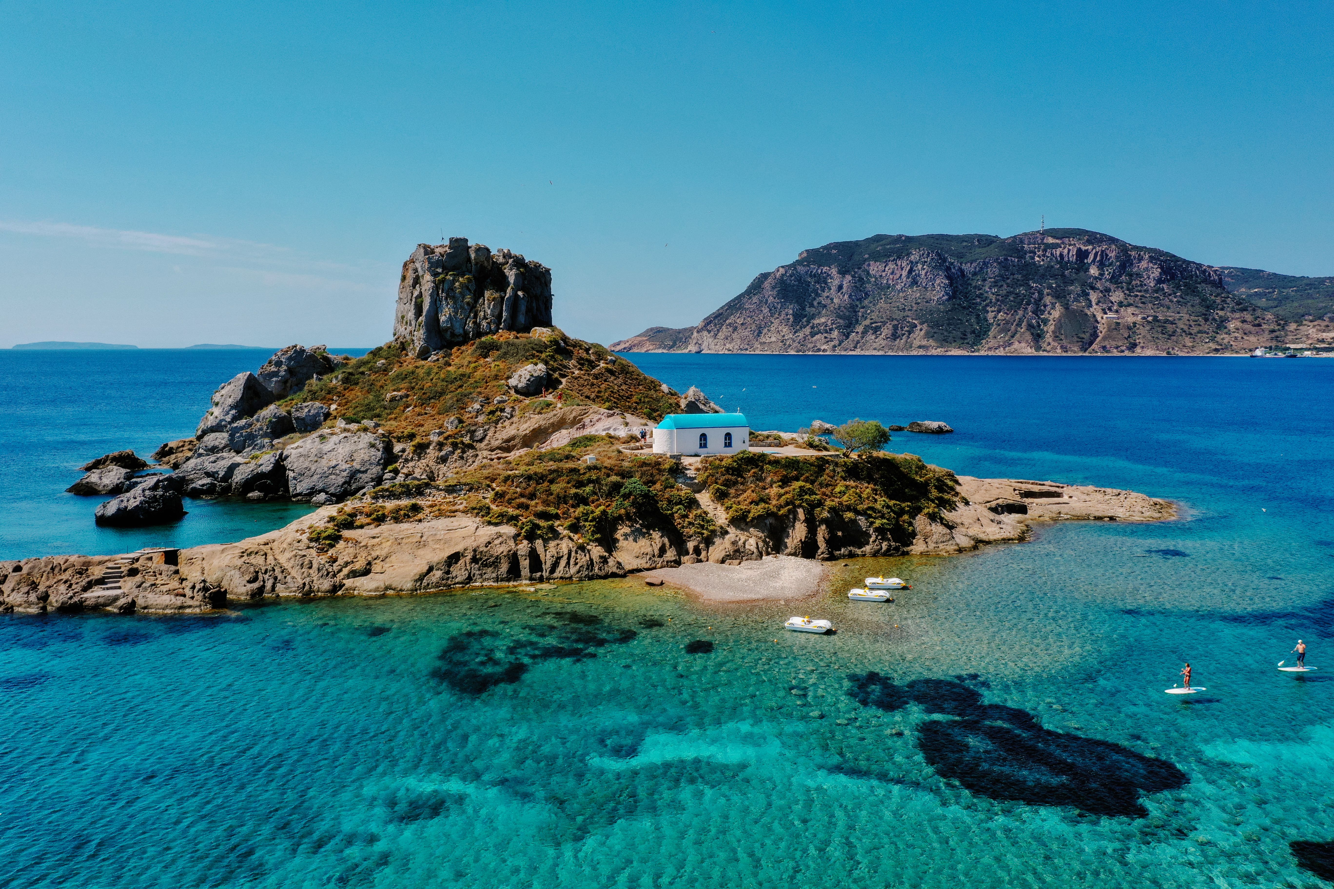 island off the coast of Kos