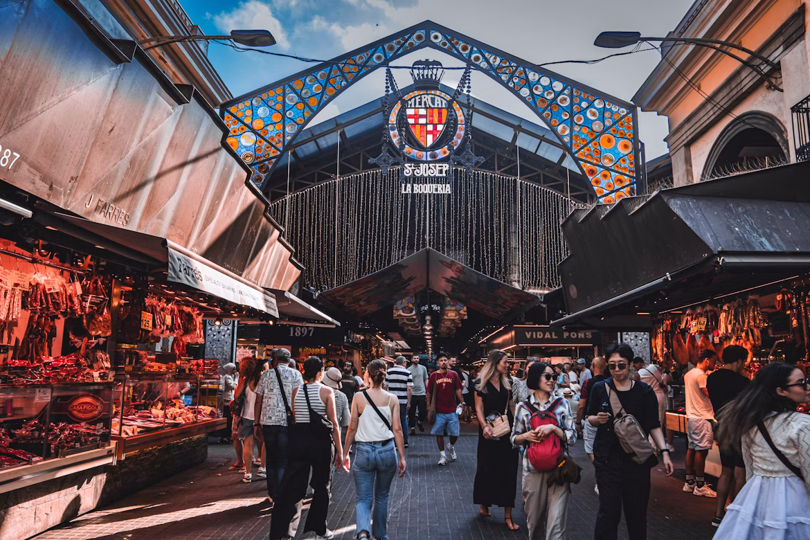 Mercat de la Boqueria in Barcelona