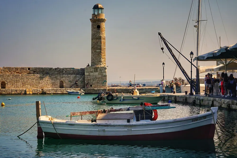 Old Venetian Harbor in Chania