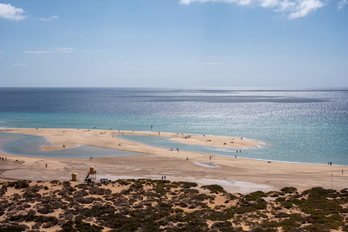 Playa de Sotavento in Fuerteventura