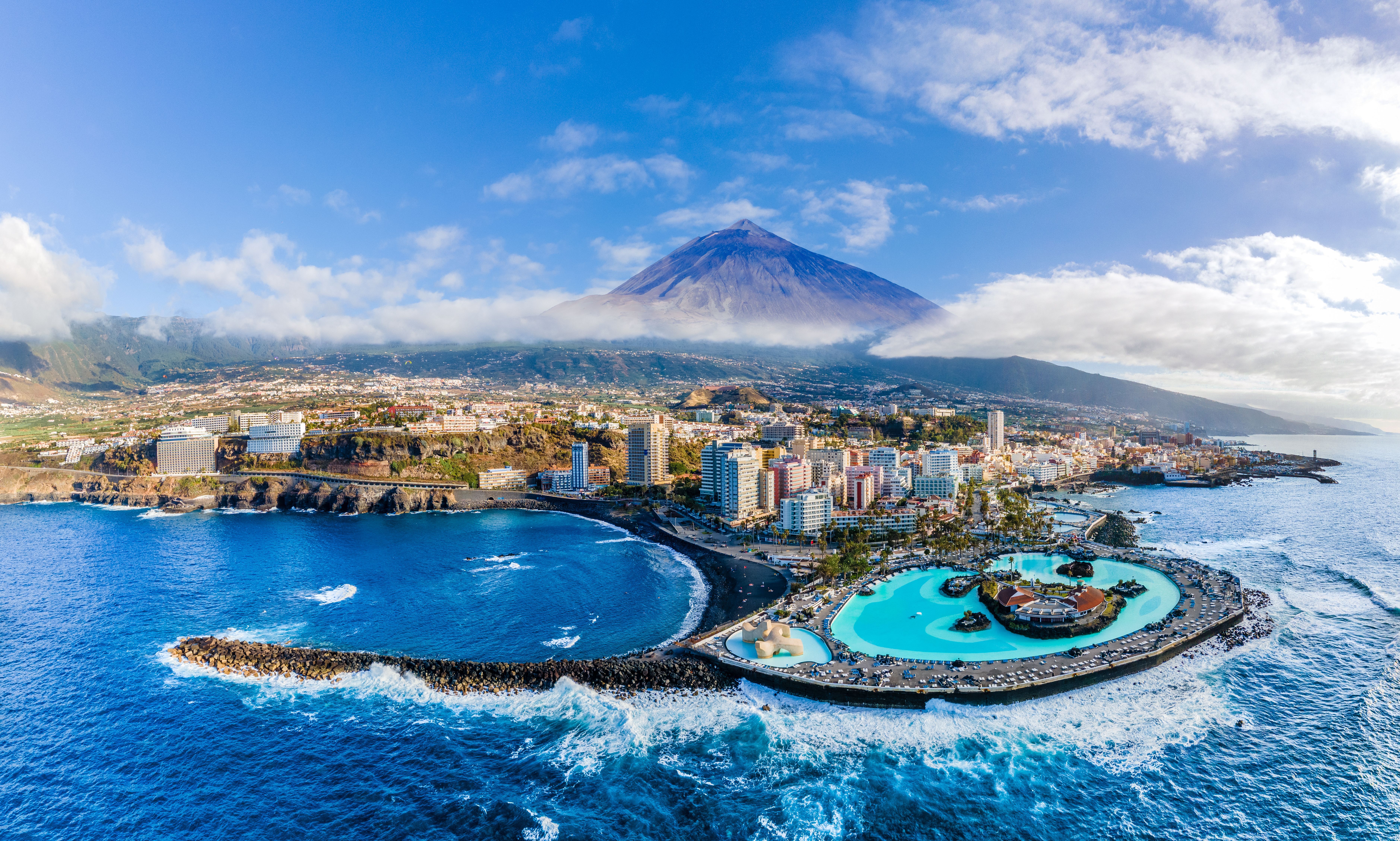 Puerto de la Cruz in Tenerife