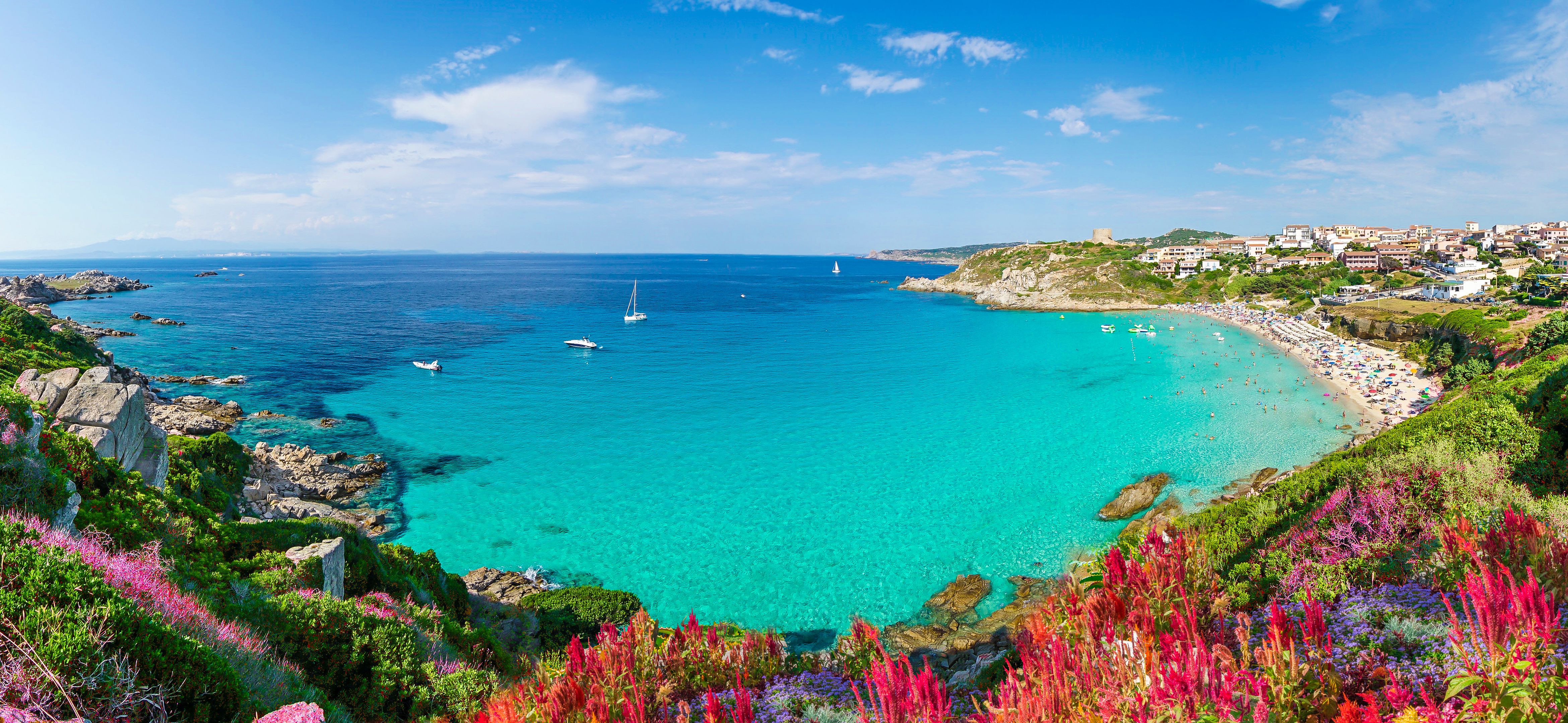 Rena Bianca Beach in Santa Teresa Gallura, Sardinia