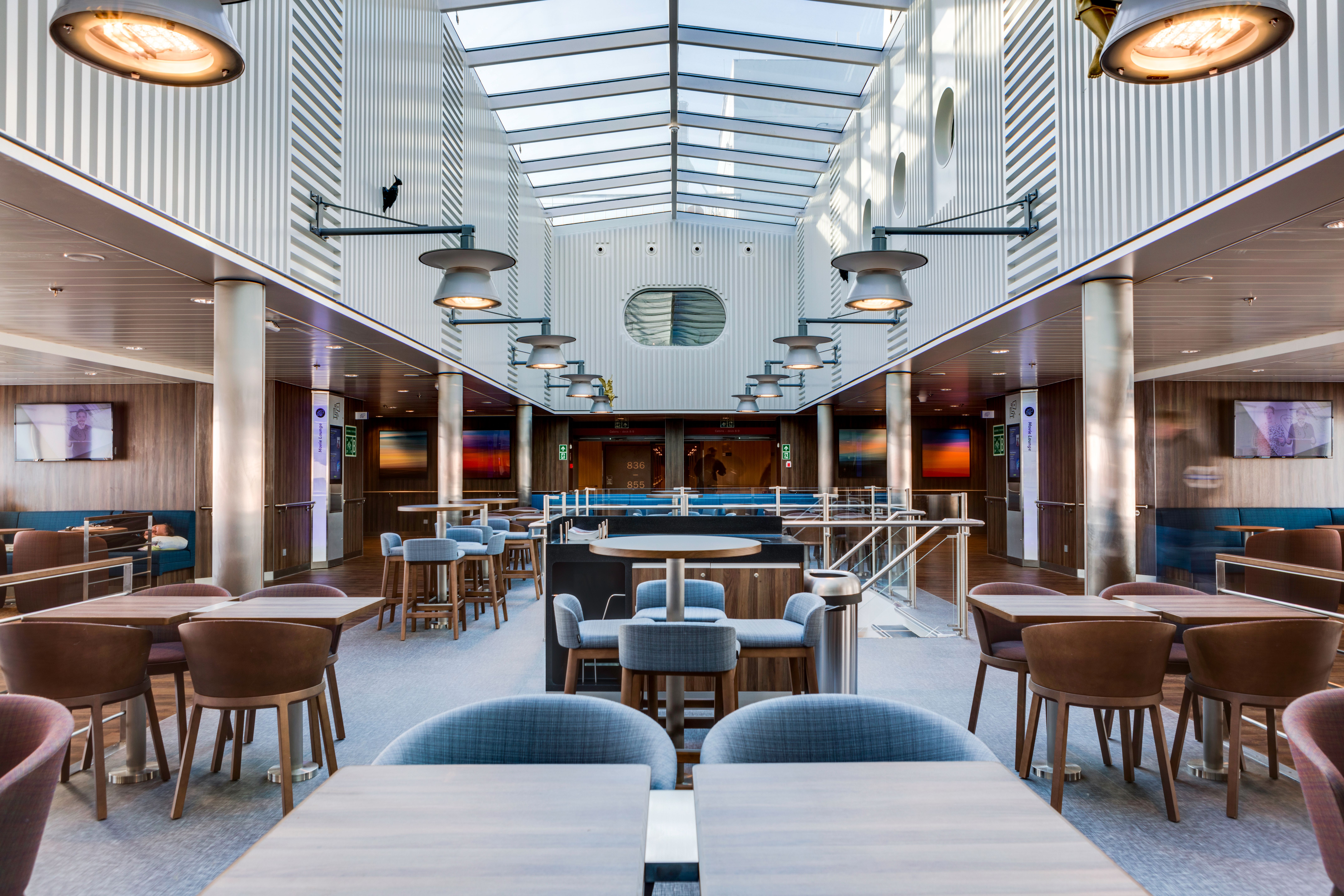 Sky Bar on a Stena Line ship