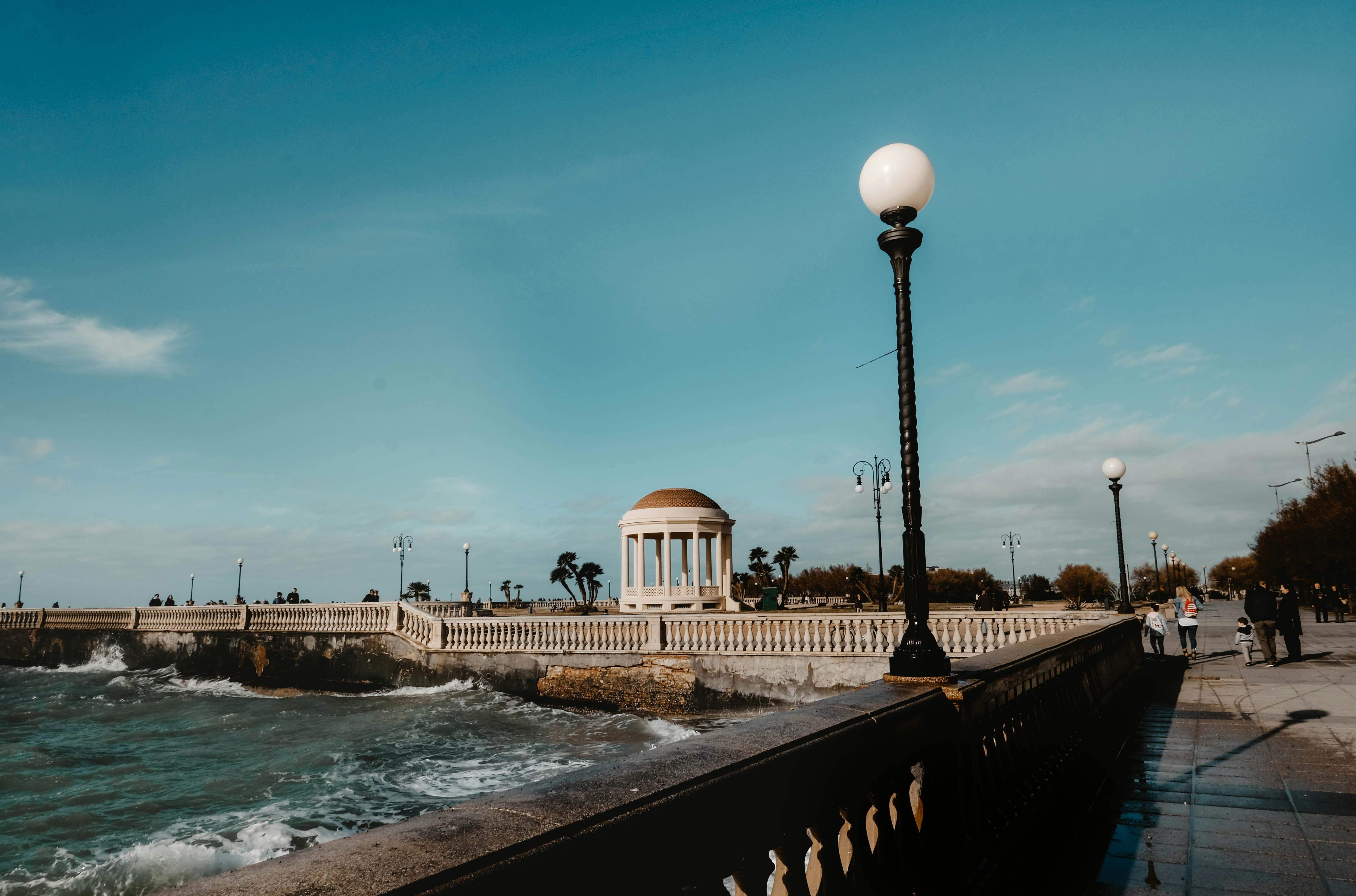 Terrazza Mascagni, lungomare di Livorno.