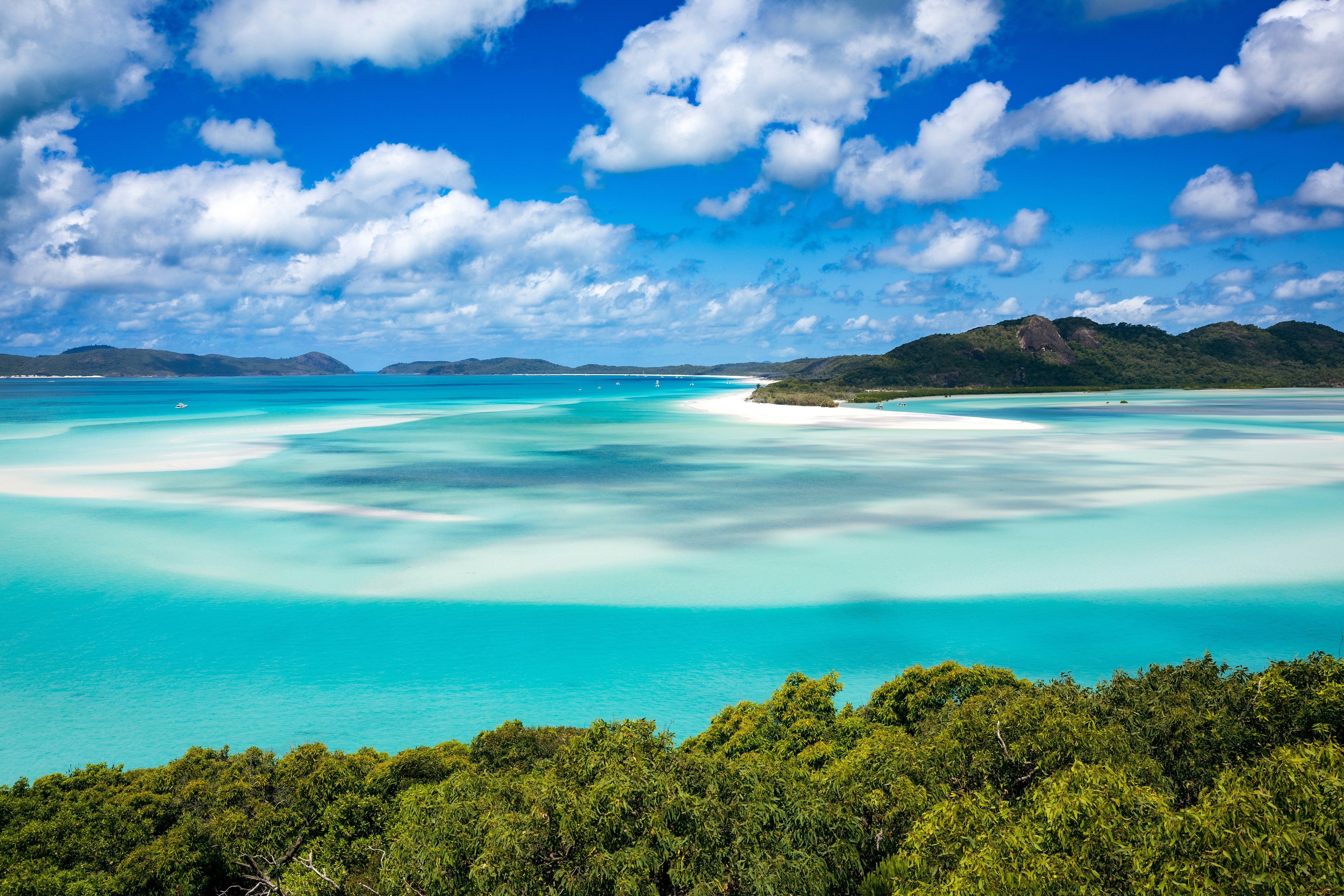 Le isole Whitsundays, in Australia