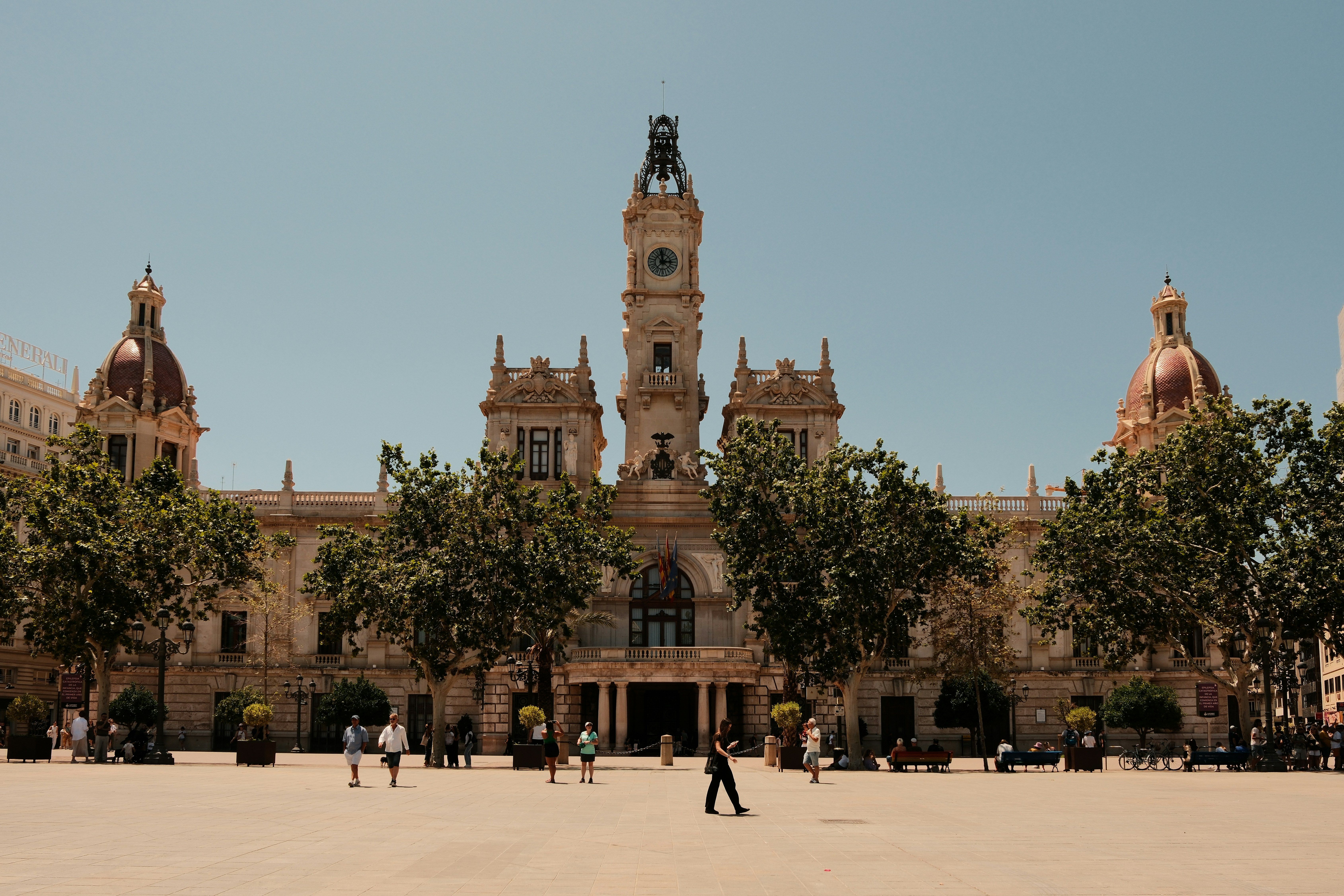 Plaça de l'Ajuntament in Valencia