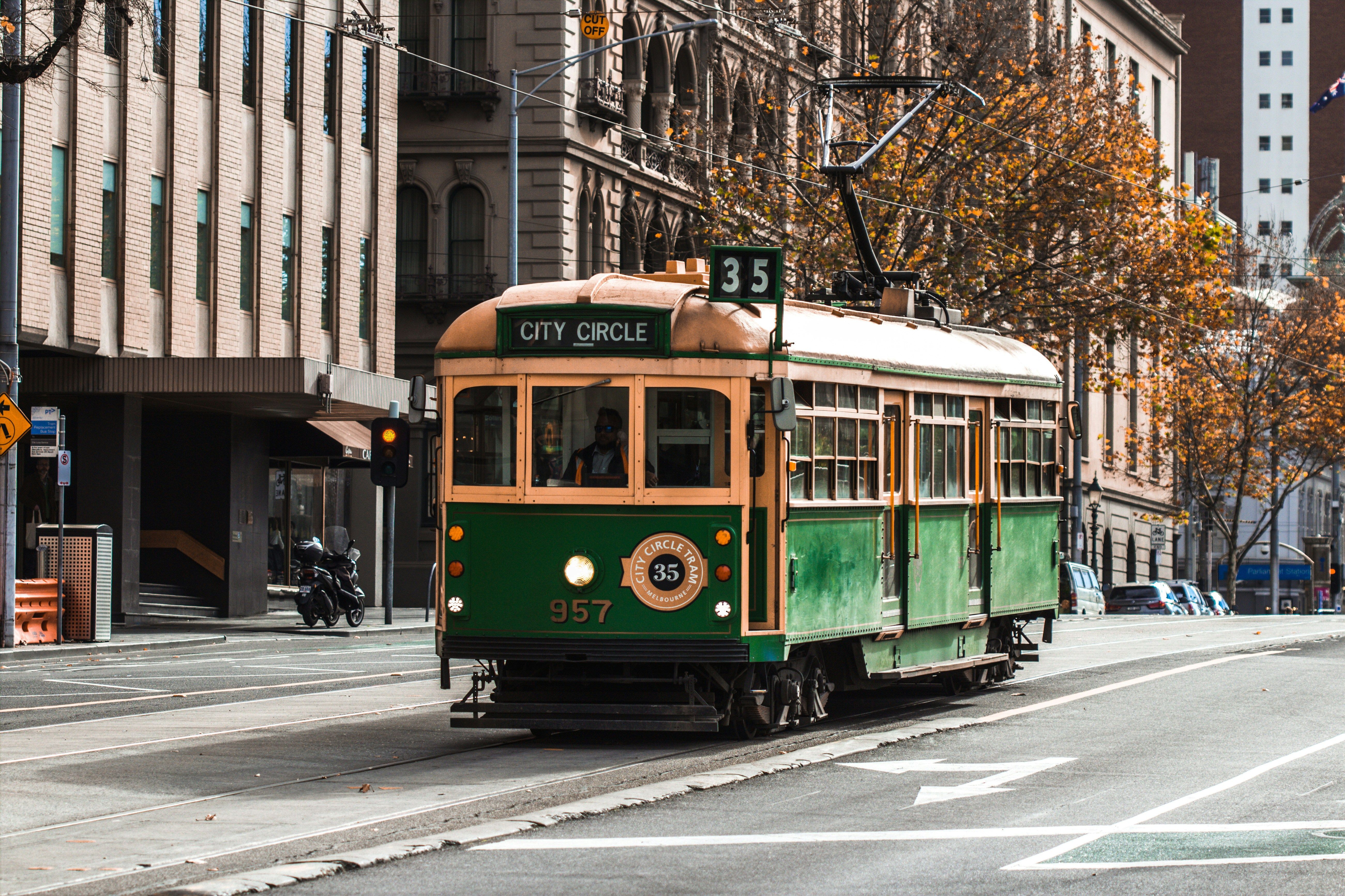 tram in Melbourne
