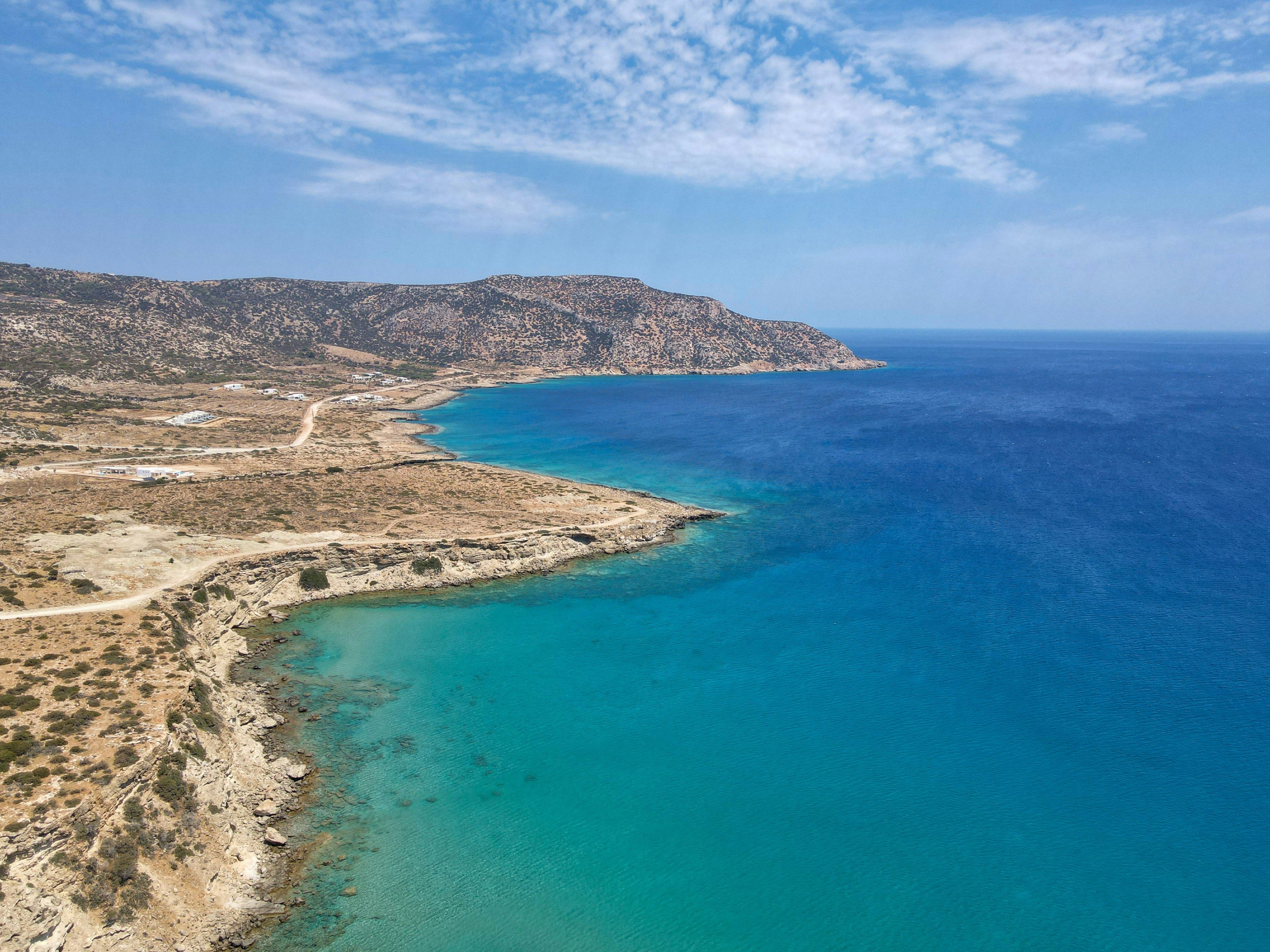 eastern coast of Karpathos island