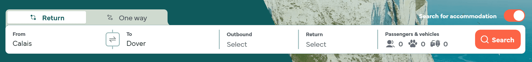 Direct Ferries deal finder