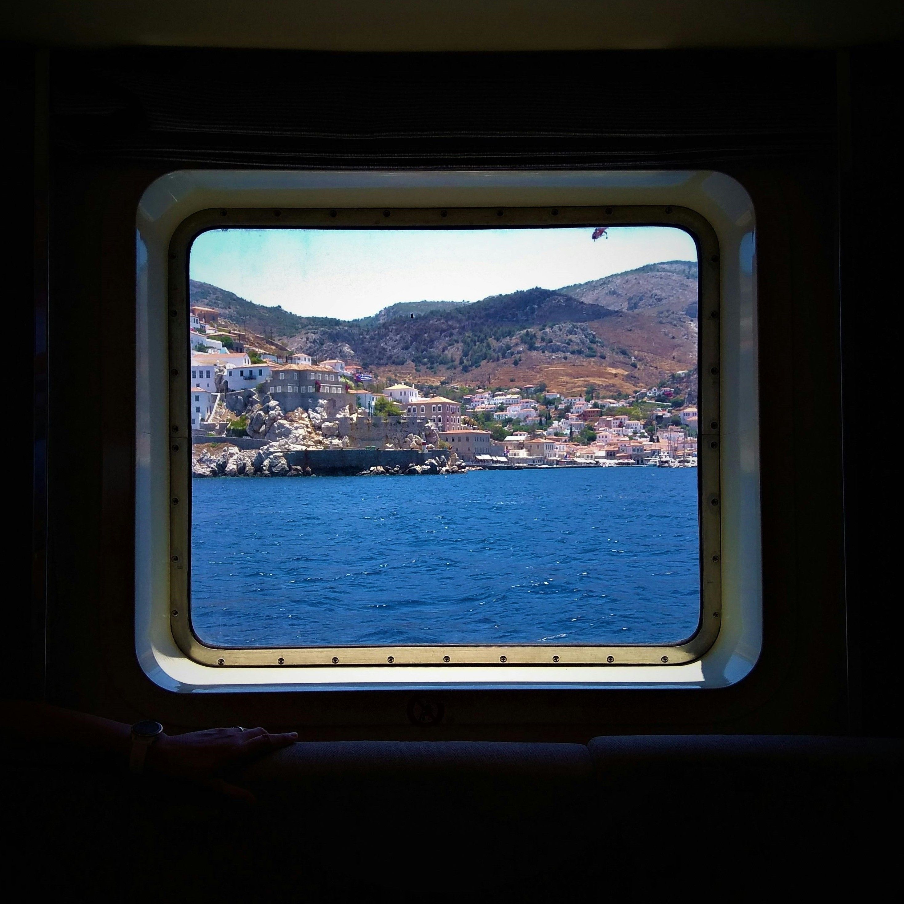 finestra sul mare di Hydra .jpg