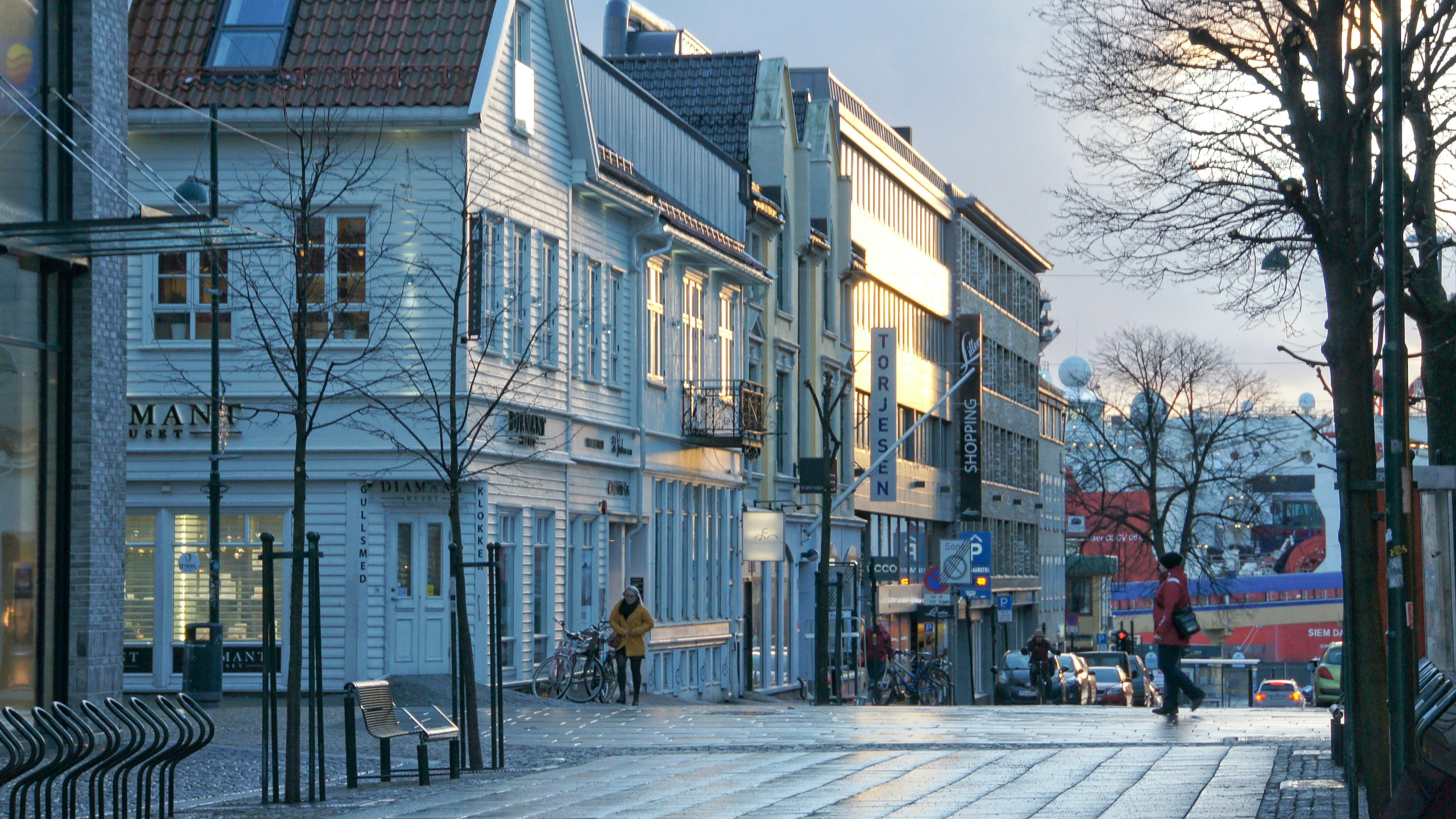 street in Kristiansand