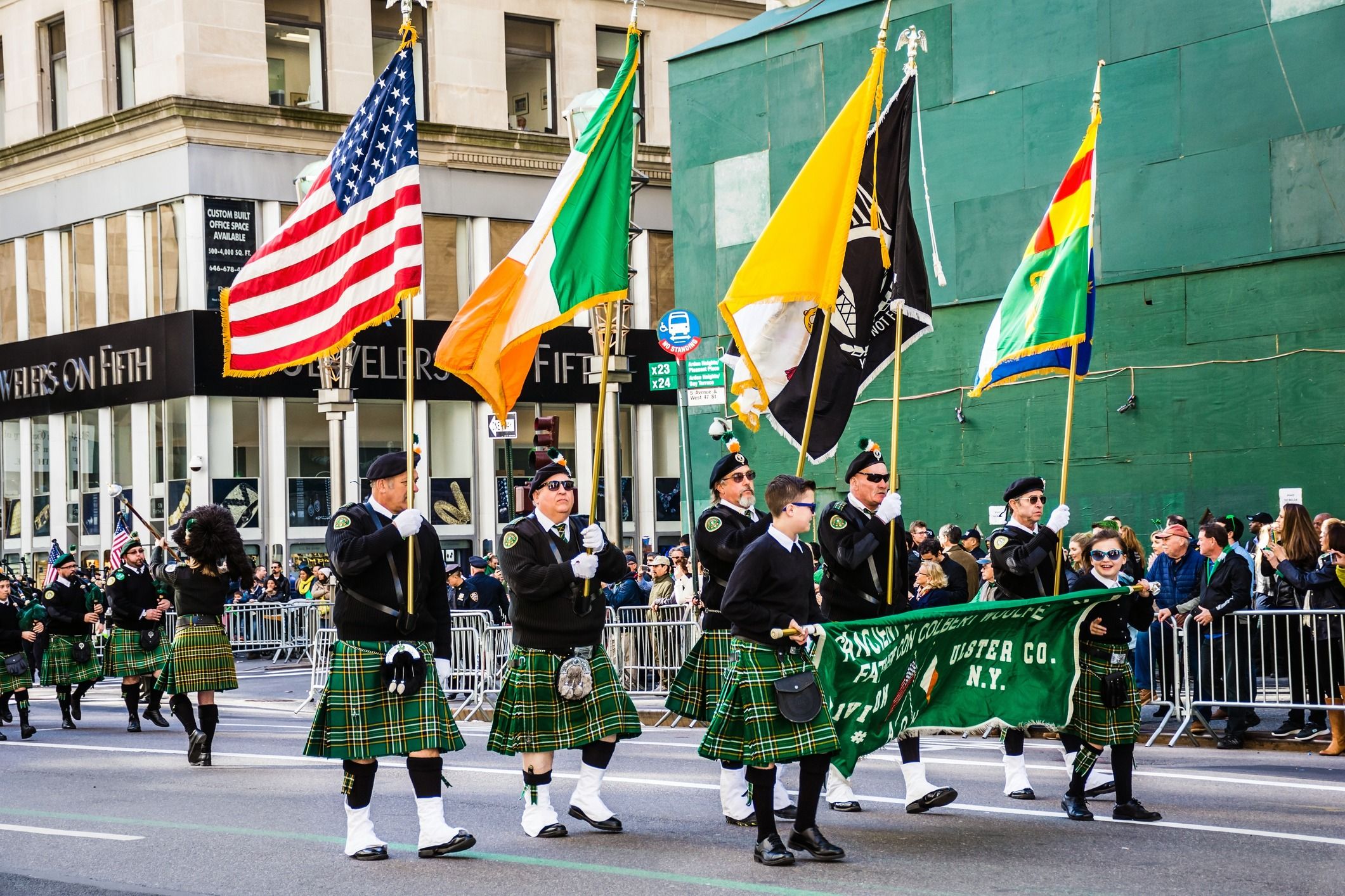 St Patrick's Parade in New York City