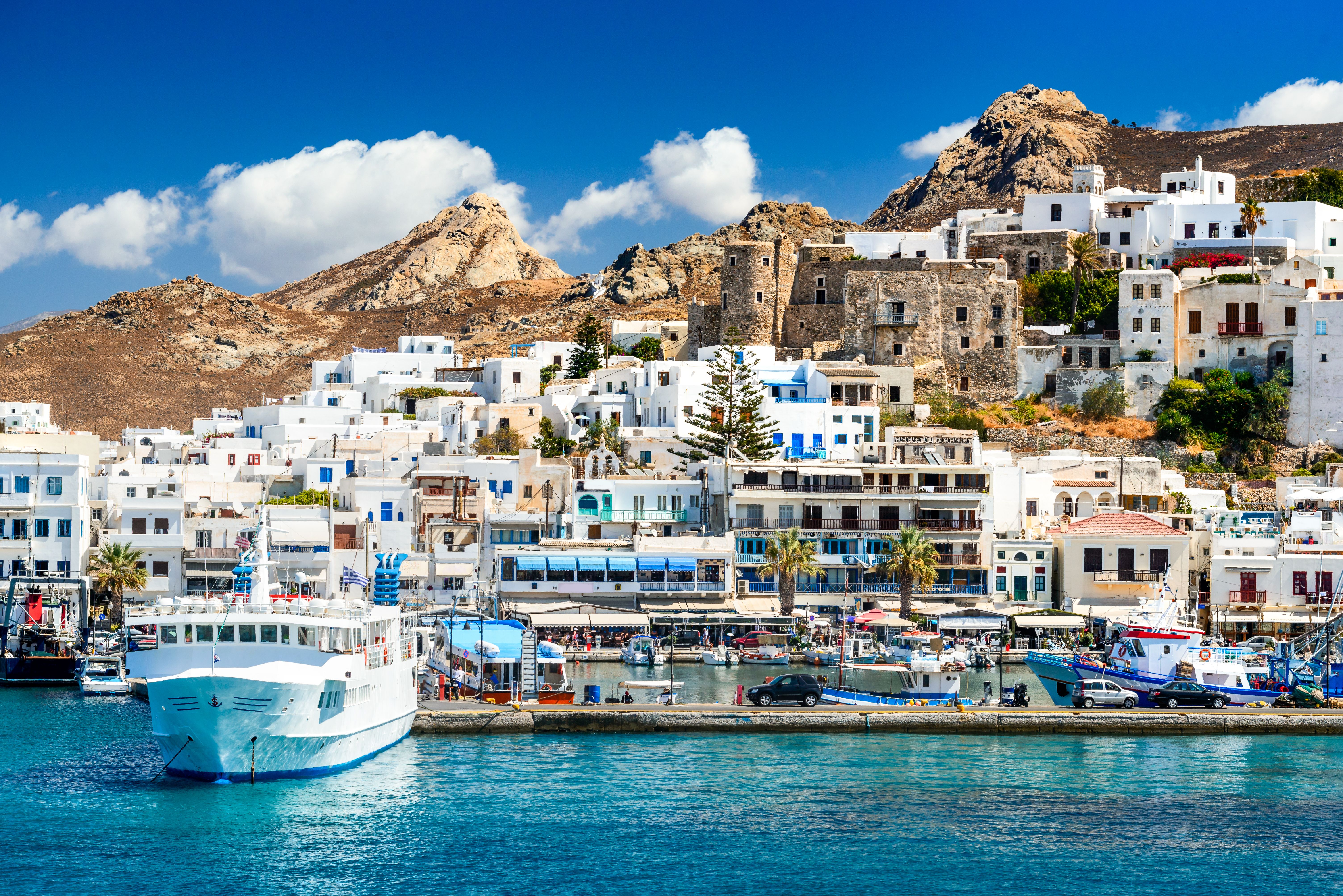 Naxos town