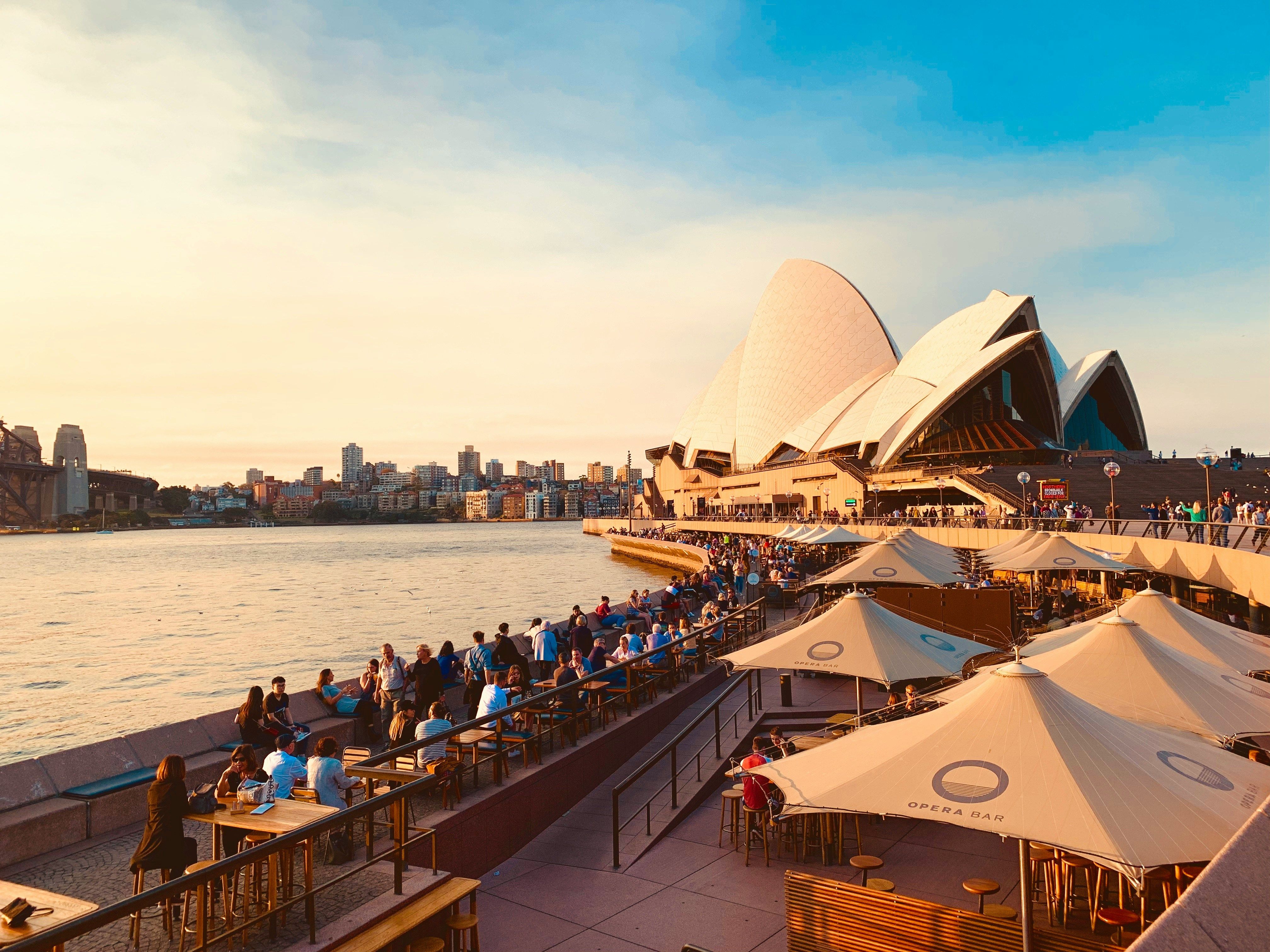 bar next to Sydney Opera House