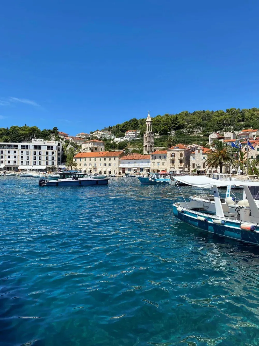 the port of Hvar