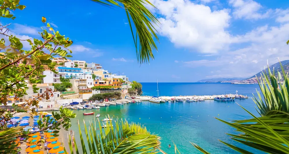 Creta, mare e vegetazione