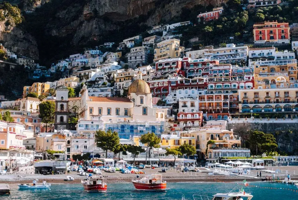 cliffside village on the Amalfi Coast