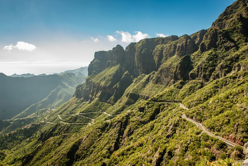 Cliffside in Tenerife