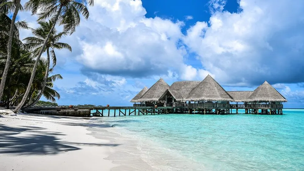 overwater bungalows in the Gili Islands