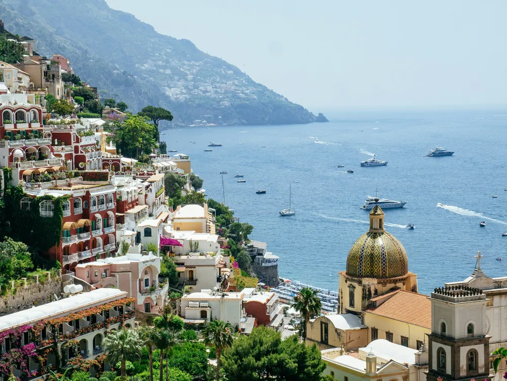 the seaside village of Positano Italy