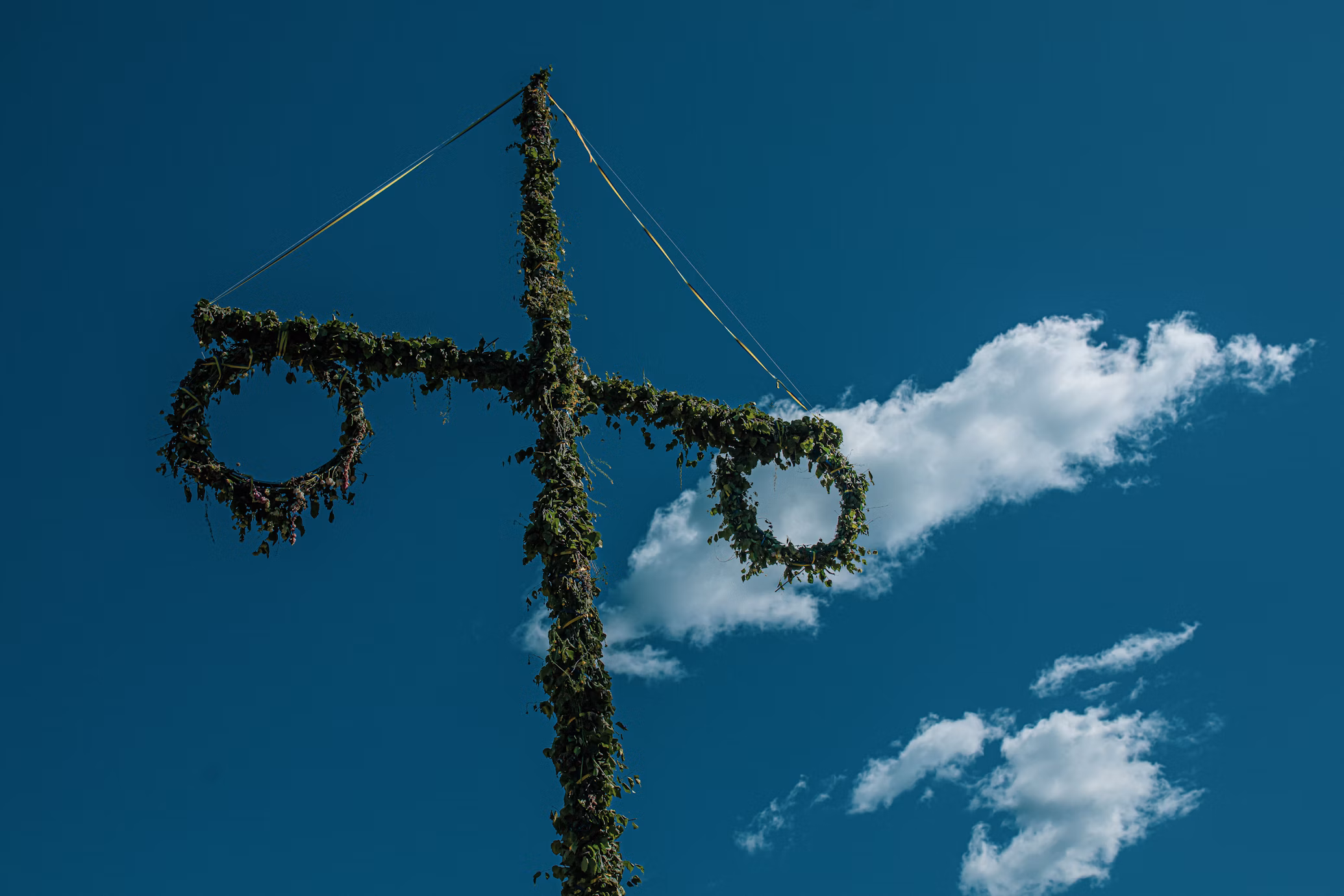 Maypole at the Midsommar Festival
