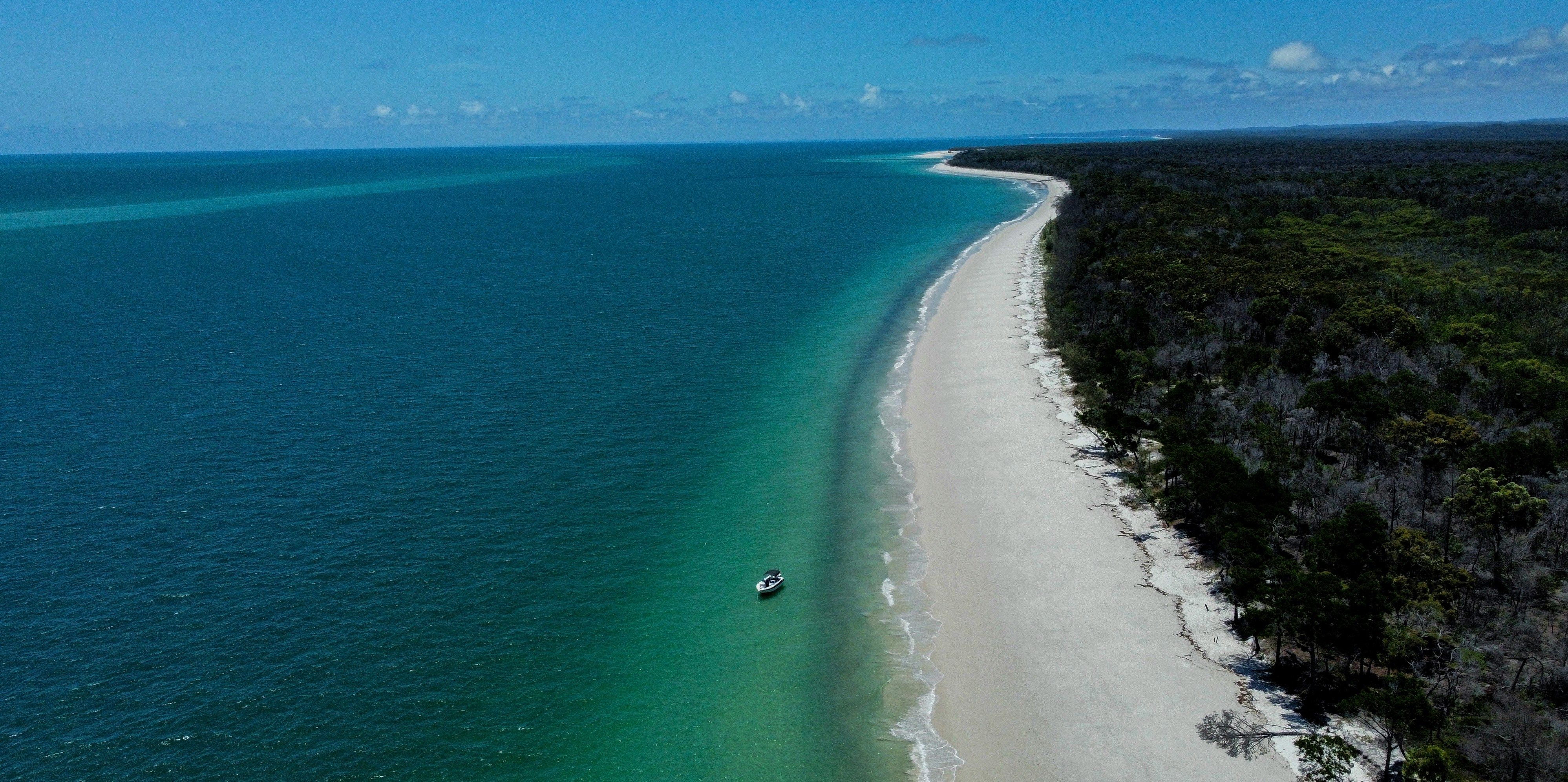 75 mile beach on Fraser Island
