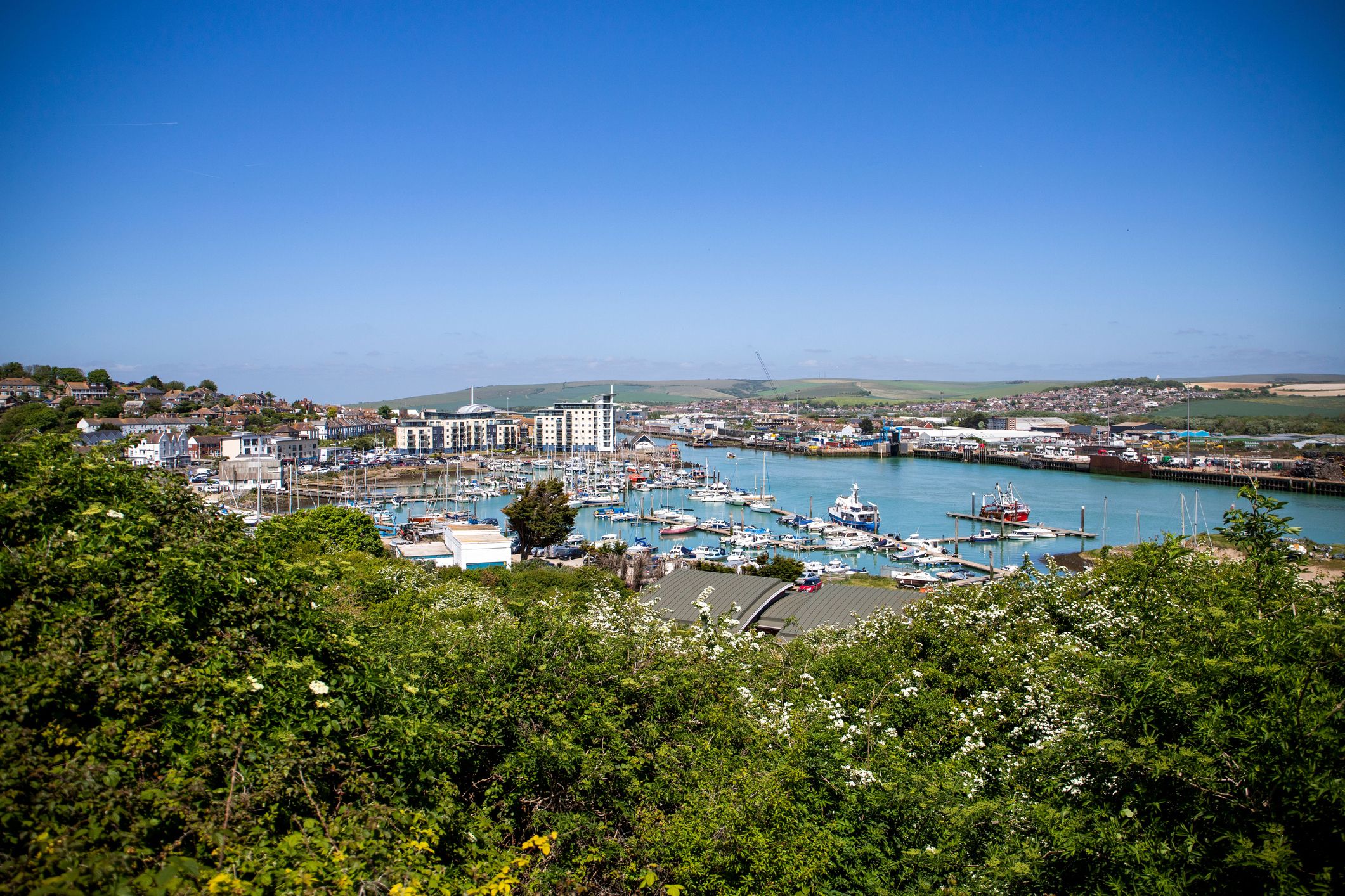 view of newhaven in england