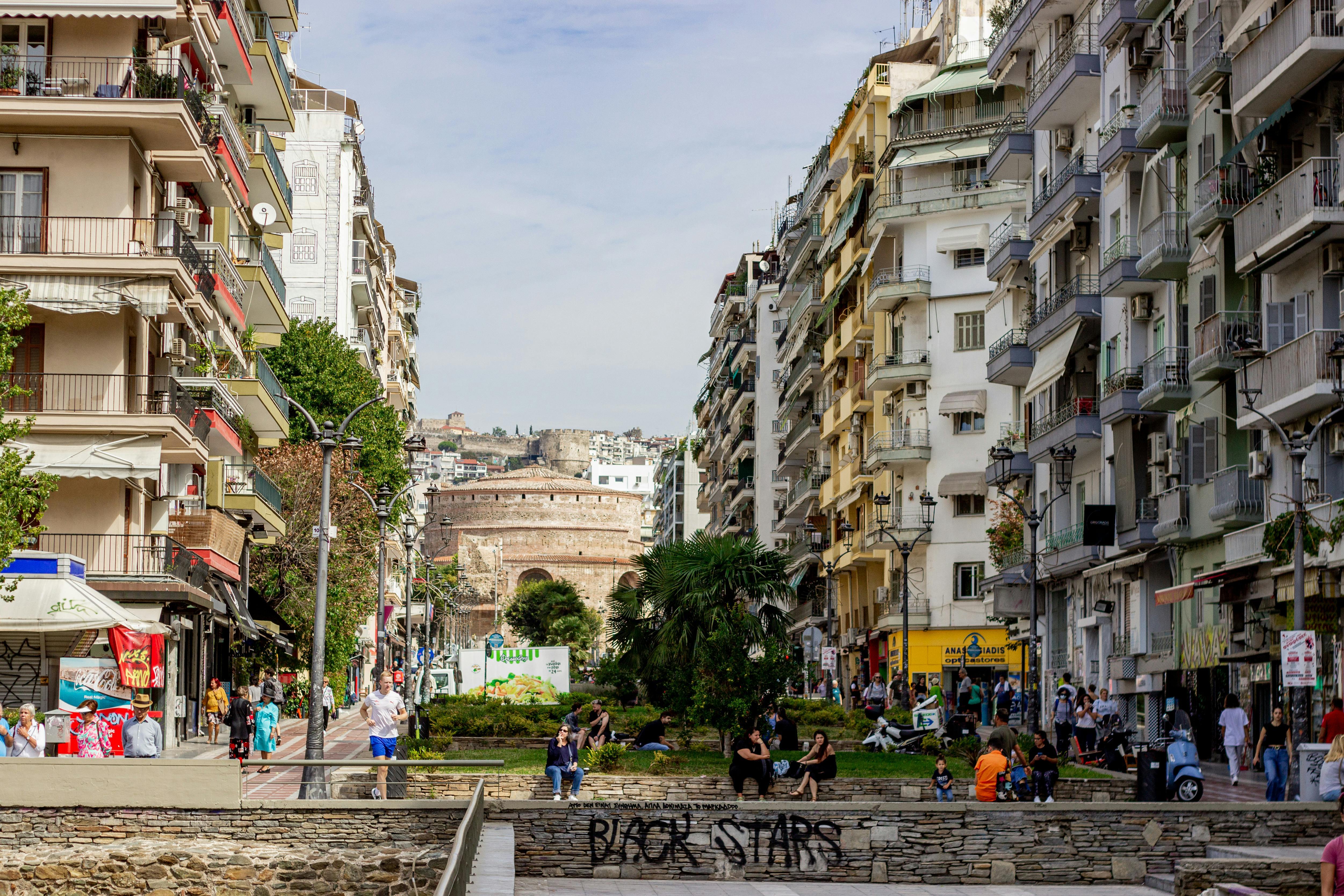 Salonicco, centro città.