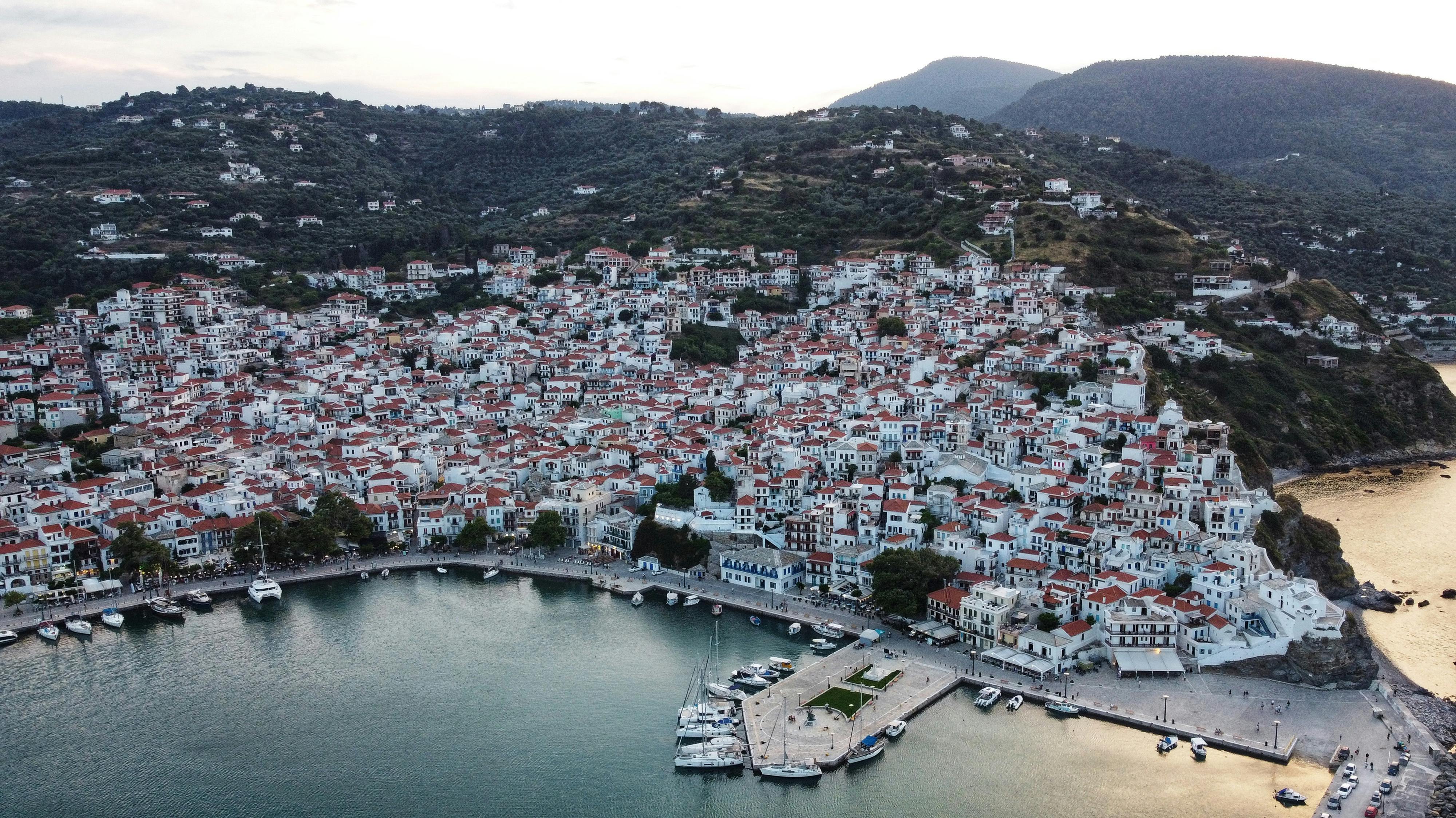 Chora, il porto prinicipale di Skopelos