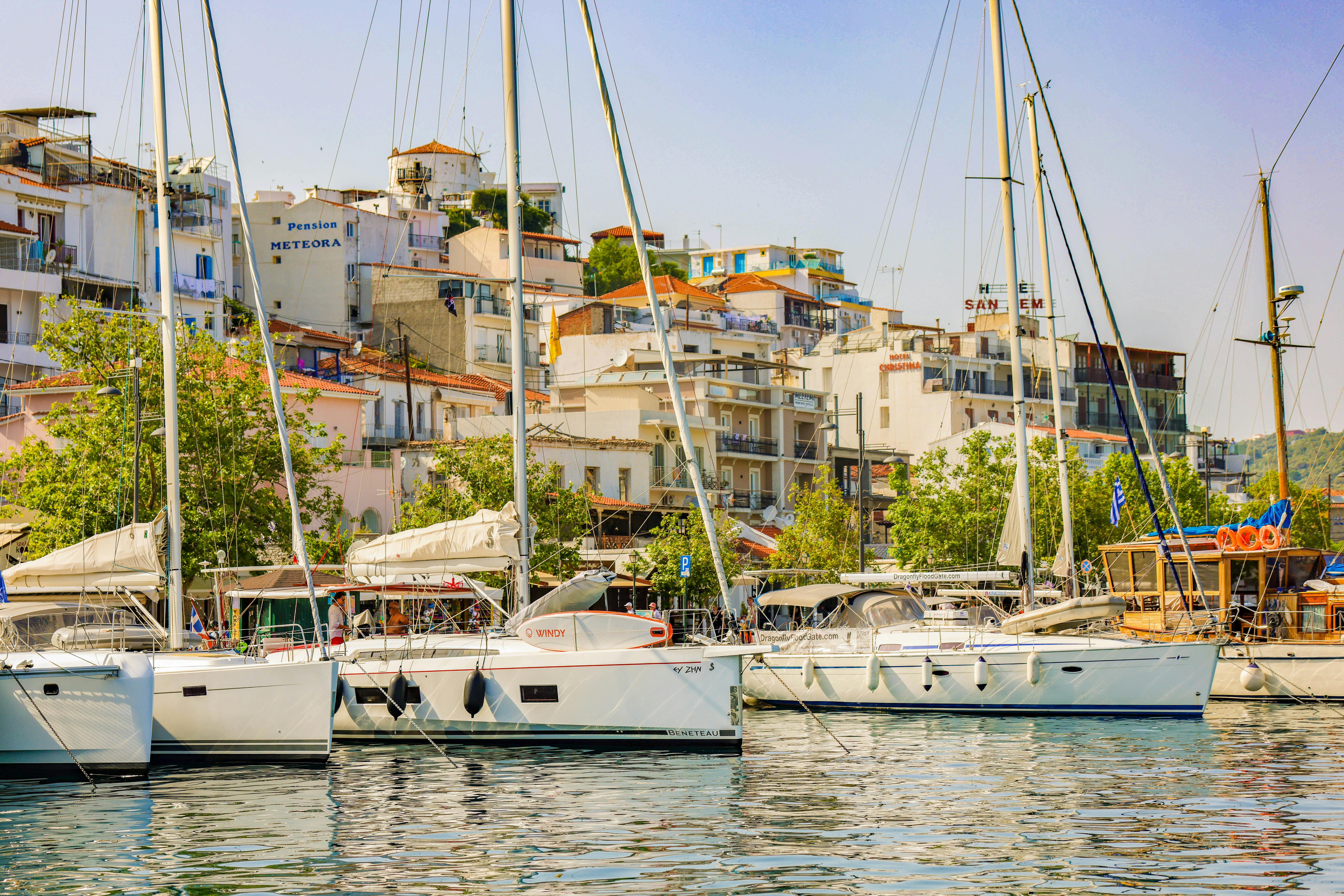 Porto di Skiathos, Sporadi.