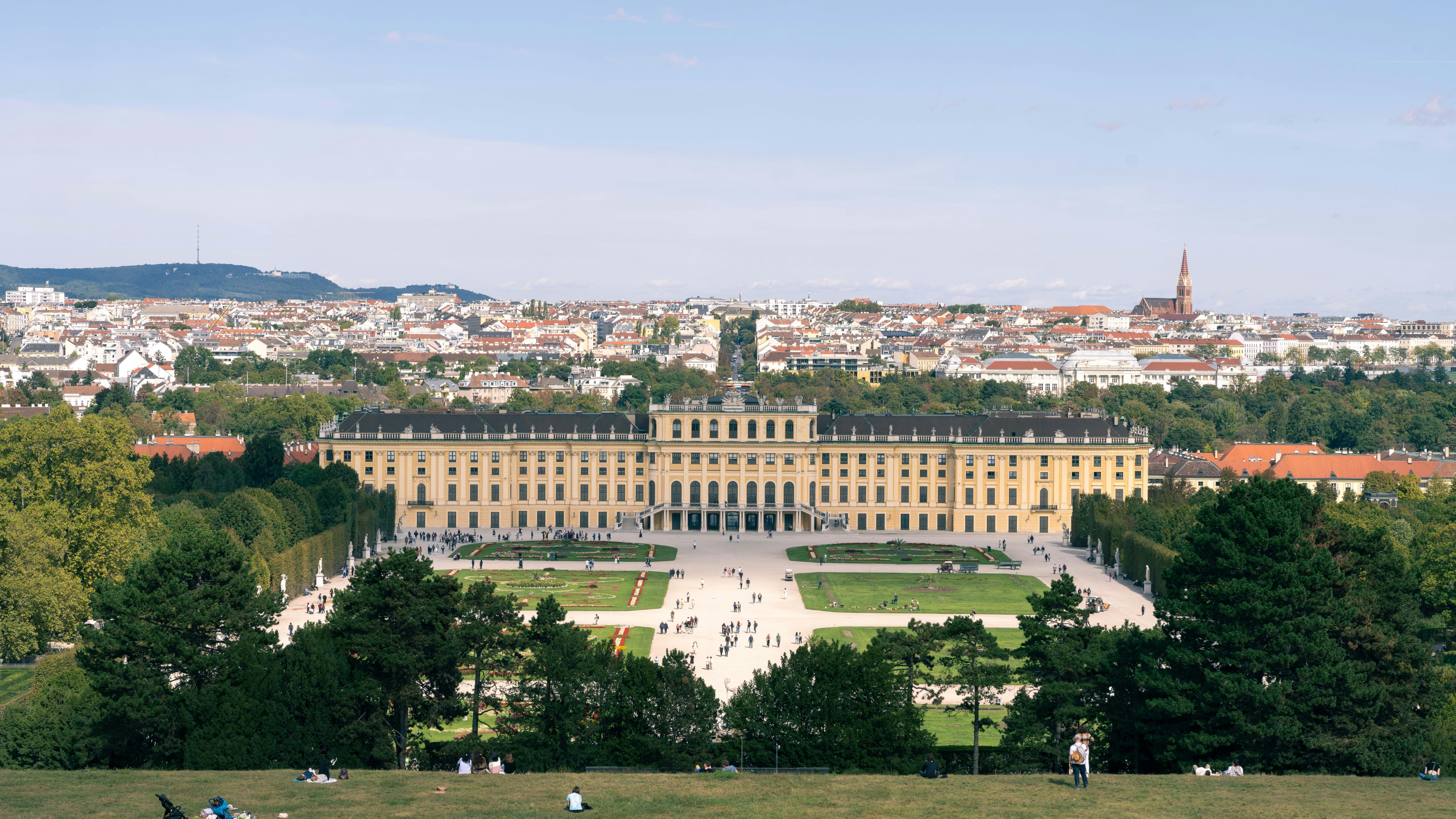 Schönbrunn Palace in Vienna