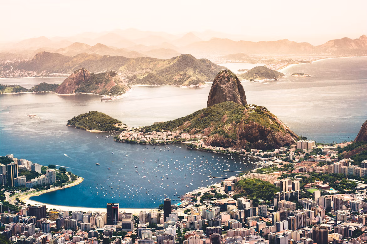 Baia di Rio de Janeiro.