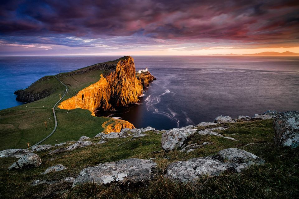 rugged coastline of the Isle of Skye