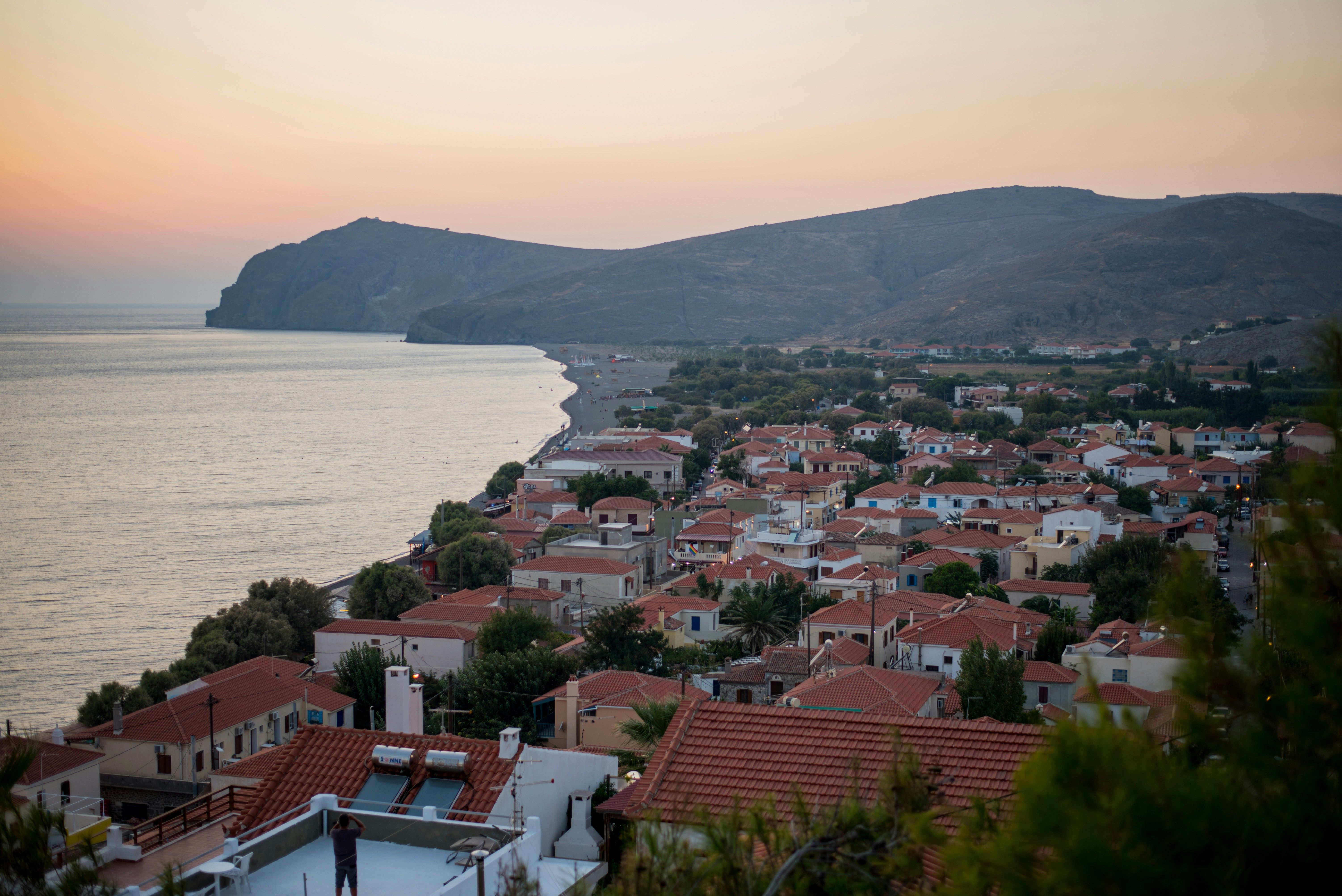 Lesvos at dusk