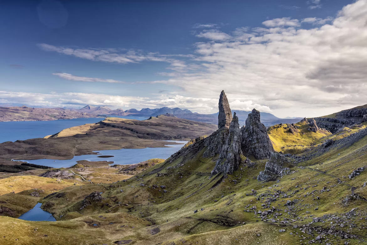 the old man of storr on skye island
