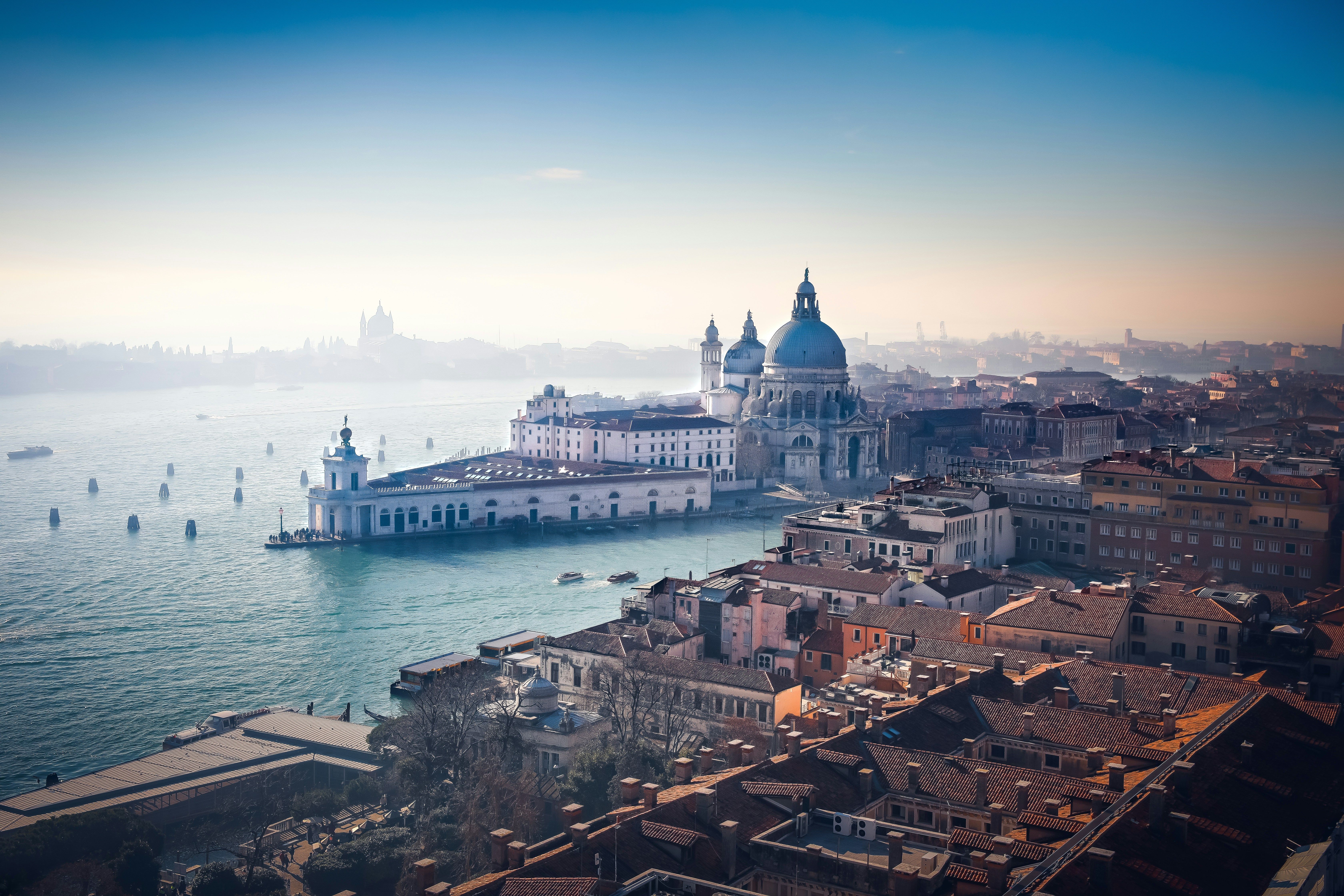view of Venice from above